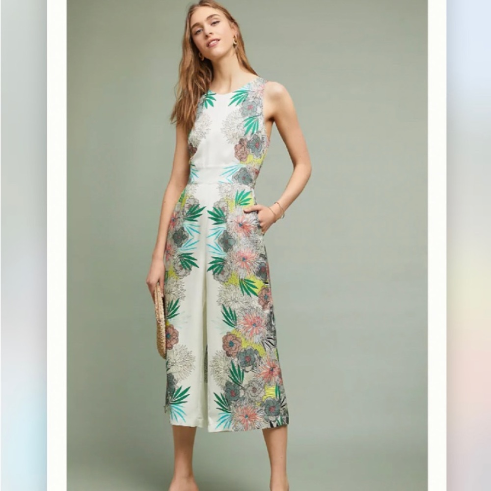Anthropologie Corey Lynne Calter Bloome Jumpsuit 6